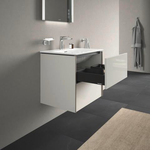 DURAVIT Viu Möbelwaschtisch 630 mm Weiß mit Überlauf und 1 Hahnloch