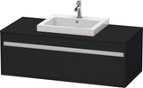 DURAVIT Ketho Waschtischunterbau wandhängend 1200 mm weiß matt mit 1 Auszug