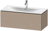 DURAVIT L-Cube Waschtischunterbau wandhängend 1020 mm weiß matt mit Tip-On Technik
