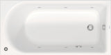DURAVIT D-Neo Whirlwanne 1500x750 mm Einbau mit Jet-Project, 6 verstellbare Düsen, Weiß