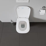 DURAVIT D-Code Wand-WC Compact 480 mm Tiefspüler weiß – Wandhängend
