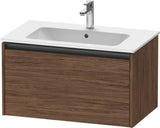 DURAVIT Ketho.2 Waschtischunterbau 810 mm betongrau matt mit Soft-Close-Auszug