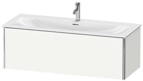Duravit XSquare Waschtischunterbau 1210 mm für Viu 234412 – Wandhängend, Taubenblau Seidenmatt