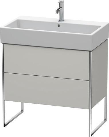 Duravit XSquare Waschtischunterbau 784 mm mit Fußgestell für Vero Air – Sand-matt Eiche