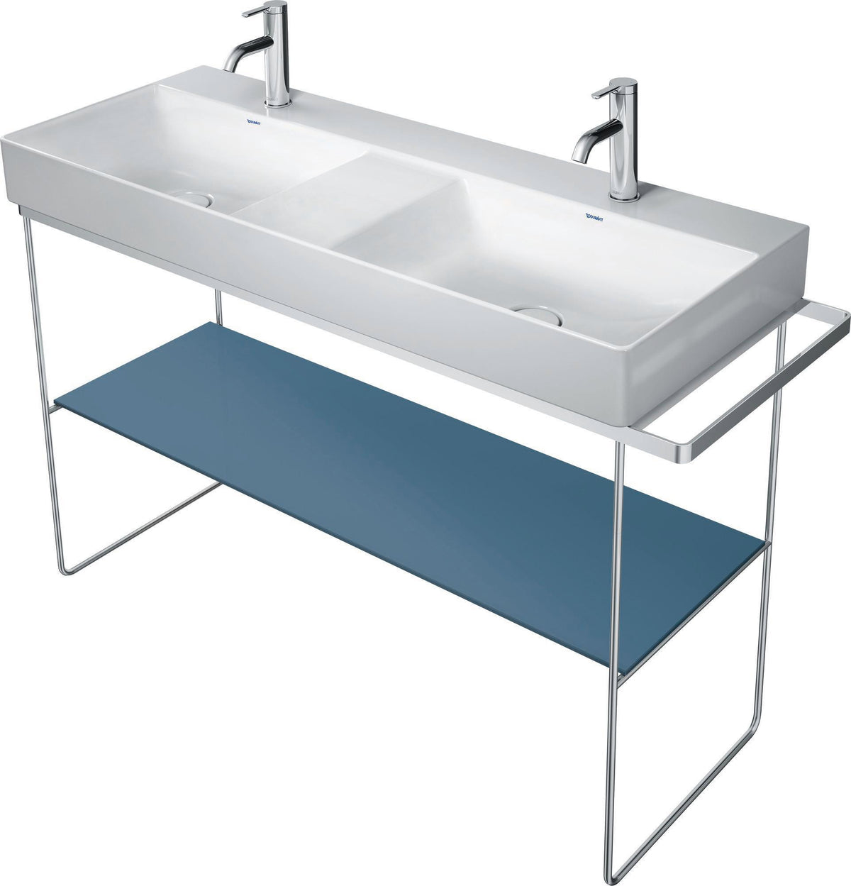 DURAVIT DuraSquare Glaseinleger Jade 1164 mm – Sicherheitsglas-Ablage für Metallkonsolen