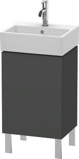 DURAVIT L-Cube Waschtischunterbau 593x434x341 mm, amerikanisch nussbaum, Anschlag links, für Vero Air