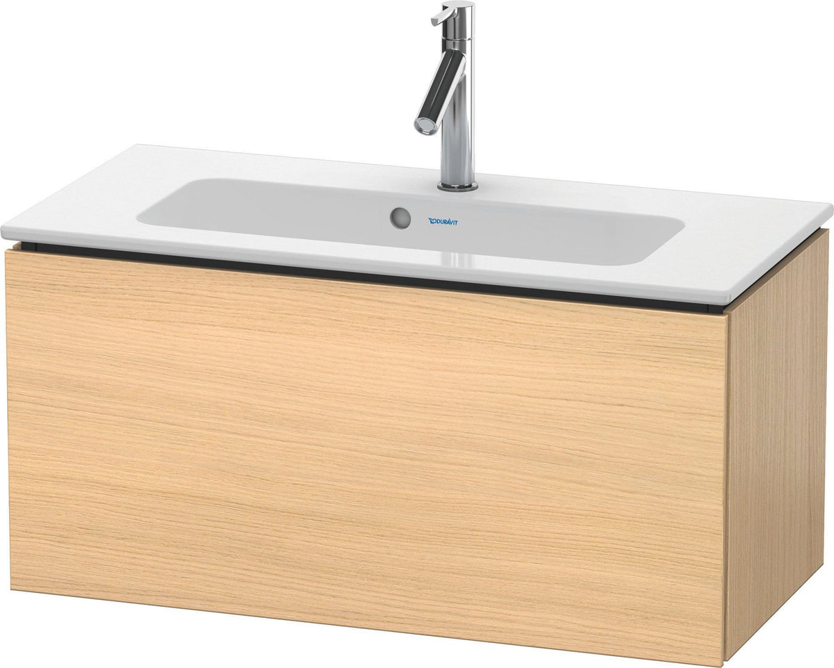 Duravit L-Cube Waschtischunterbau 820 mm Weiß Matt mit 1 Auszug und Tip-On-Technik