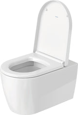 DURAVIT Wand-WC ME by Starck 570 mm spülrandlos mit WonderGliss Weiß