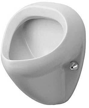 DURAVIT Design Classics Urinal Bill, absaugend, ohne Fliege, ohne Deckel, weiß