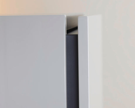 Duravit Hochschrank L-Cube 243x500x1760mm Nussbaum dunkel, 1 Tür rechts, wandhängend