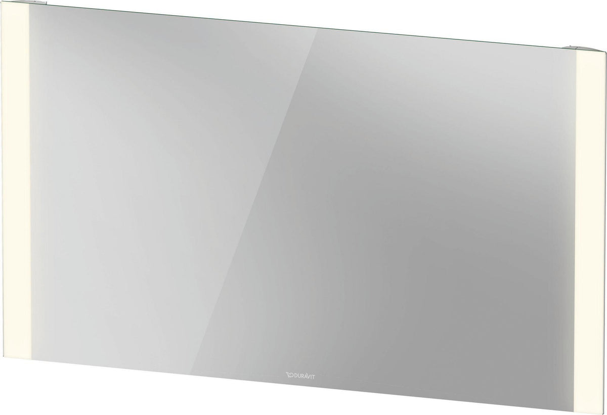 DURAVIT Licht & Spiegel Wandspiegel 1300x700mm mit LED-Beleuchtung und Sensorschalter – Weiß