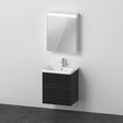 DURAVIT D-Neo Möbel-Set wandhängend 600x480mm mit Waschtisch, Unterbau, Spiegelschrank und LED-Beleuchtung in Eiche