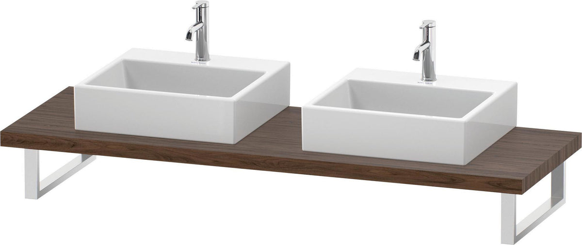Duravit DuraStyle Konsole 2 Ausschnitte 45x550x800-2000 mm Weiß Matt