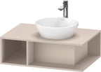taupe / 800 mm / Waschtischkonsole
