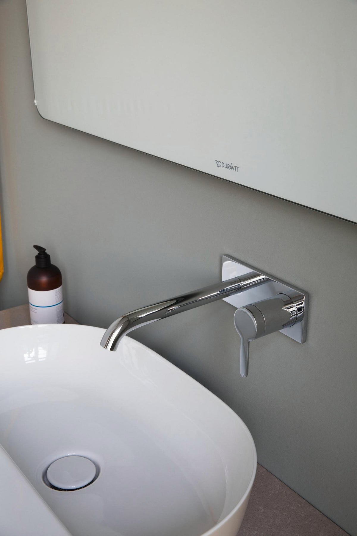 DURAVIT C.1 Einhebel-Waschtischmischer Unterputz 174 mm Schwarz Matt ohne Zugstange