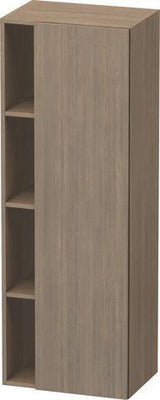 DURAVIT DuraStyle Hochschrank 360x500x1400 mm, 1 Tür links, Eiche Terra/Weiß Matt