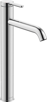 DURAVIT C.1 Einhebel-Waschtischmischer XL – FreshStart, MinusFlow, ohne Zugstange, Schwarz Matt