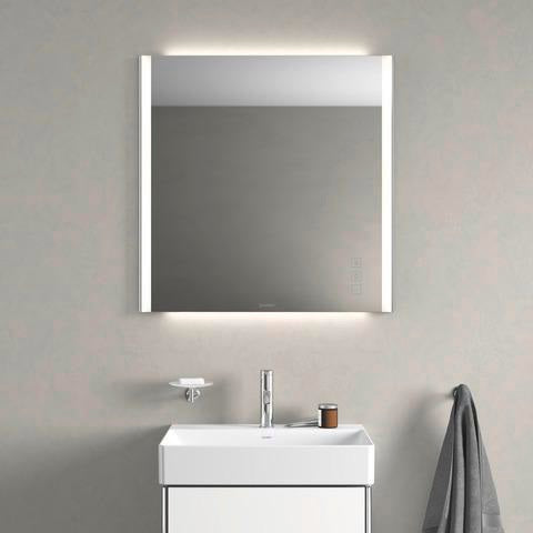 Duravit DuraSquare Waschtisch 600 mm weiß mit Hahnloch ohne Überlauf für Wandmontage