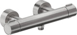 DURAVIT Brausethermostat Aufputz Bronze Gebürstet – Thermostatkartusche, 2 Griffe, DN 15
