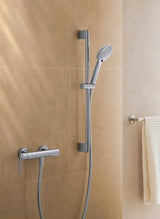Duravit Brausestange 700 mm Chrom – Höhenverstellbar mit verdeckter Befestigung