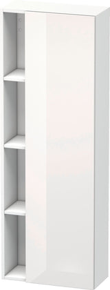 DURAVIT DuraStyle Hochschrank 1400 mm, 1 Tür links, weiß matt – wandhängend mit Soft-Close