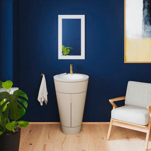 DURAVIT White Tulip WT7060 Spiegel 750 mm mit Beleuchtung, Heizung & Sensorschalter von Philippe Starck