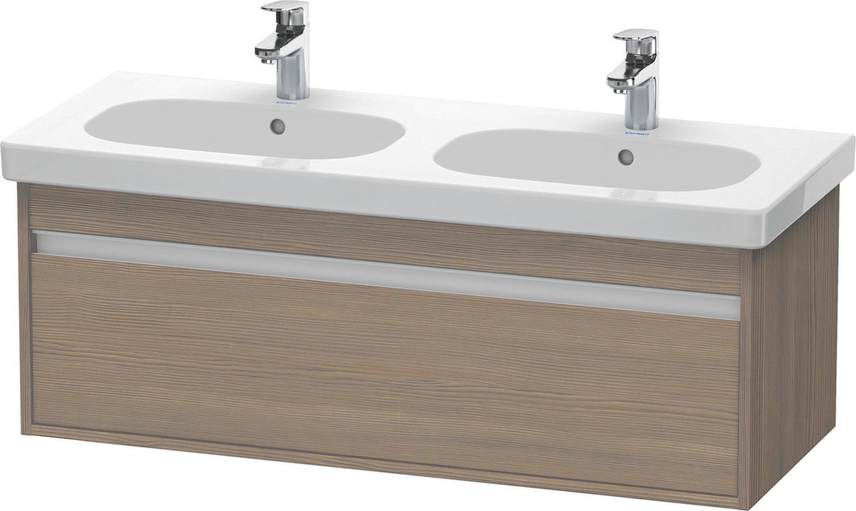 Duravit Ketho Waschtischunterbau wandhängend 1150 mm basalt matt mit 1 Auszug
