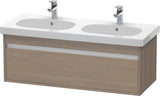 Duravit Ketho Waschtischunterbau wandhängend 1150 mm basalt matt mit 1 Auszug