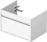 Duravit Ketho Waschtischunterbau wandhängend 455x650x410mm 1 Auszug weiß matt