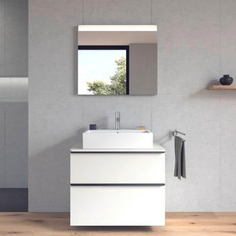 Duravit Waschtisch Vero Air 600 mm mit Überlauf und Hahnlochbank, weiß