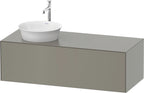 steingrau seidenmatt / steingrau seidenmatt / Mitteldichte Faserplatte (MDF)