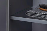 DURAVIT L-Cube Hochschrank 500 mm Eiche Marmor iert, wandhängend, Soft-Close, 1 Tür