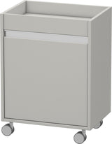 DURAVIT Rollcontainer Ketho 360x500x670mm, 1 Tür, Anschlag links, weiß matt
