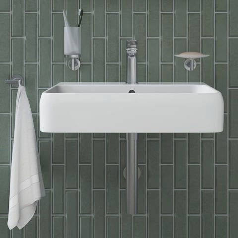 DURAVIT Wave Einhebel-Waschtischmischer M mit Zugstange, Chrom – Keramikmischsystem, 122 mm Ausladung