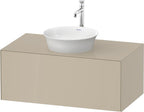 taupe hochglanz / taupe hochglanz / Mitteldichte Faserplatte (MDF)