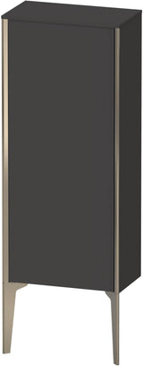 DURAVIT XViu Halbhochschrank 890x400x240 mm – Anthrazit matt, Tip-on, Soft-Close