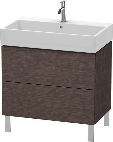 Duravit L-Cube Waschtischunterbau 784 mm Amerikanisch Nussbaum für Vero Air