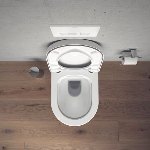 Duravit Wand-WC Starck 3 540 mm Tiefspüler spülrandlos Durafix weiß