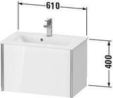 DURAVIT Waschtischunterbau XVIU 610x400x390mm 1 Az Pro Cha Ma Ta s-matt – Wandhängend