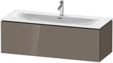 DURAVIT L-Cube Waschtischunterbau 1220 mm wandhängend mit 1 Auszug weiß matt