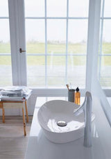 DURAVIT Cape Cod Aufsatzbecken 500mm Weiß Seidenmatt von Philippe Starck