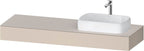 1600mm / sonstige / Wpl:1,RE,o.Ko-träger,Taupe Superm,Dekor