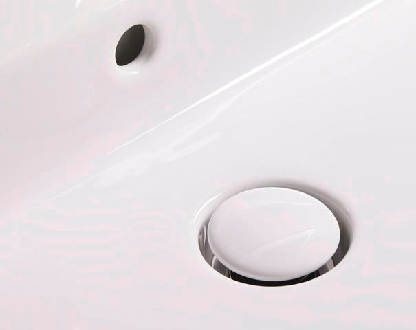 DURAVIT White Tulip Möbelwaschtisch 1050 mm, weiß, mit Überlauf, ohne Hahnloch, wandhängend