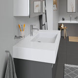 DURAVIT Ketho Waschtischunterbau 1000 mm wandhängend basalt matt mit 1 Auszug