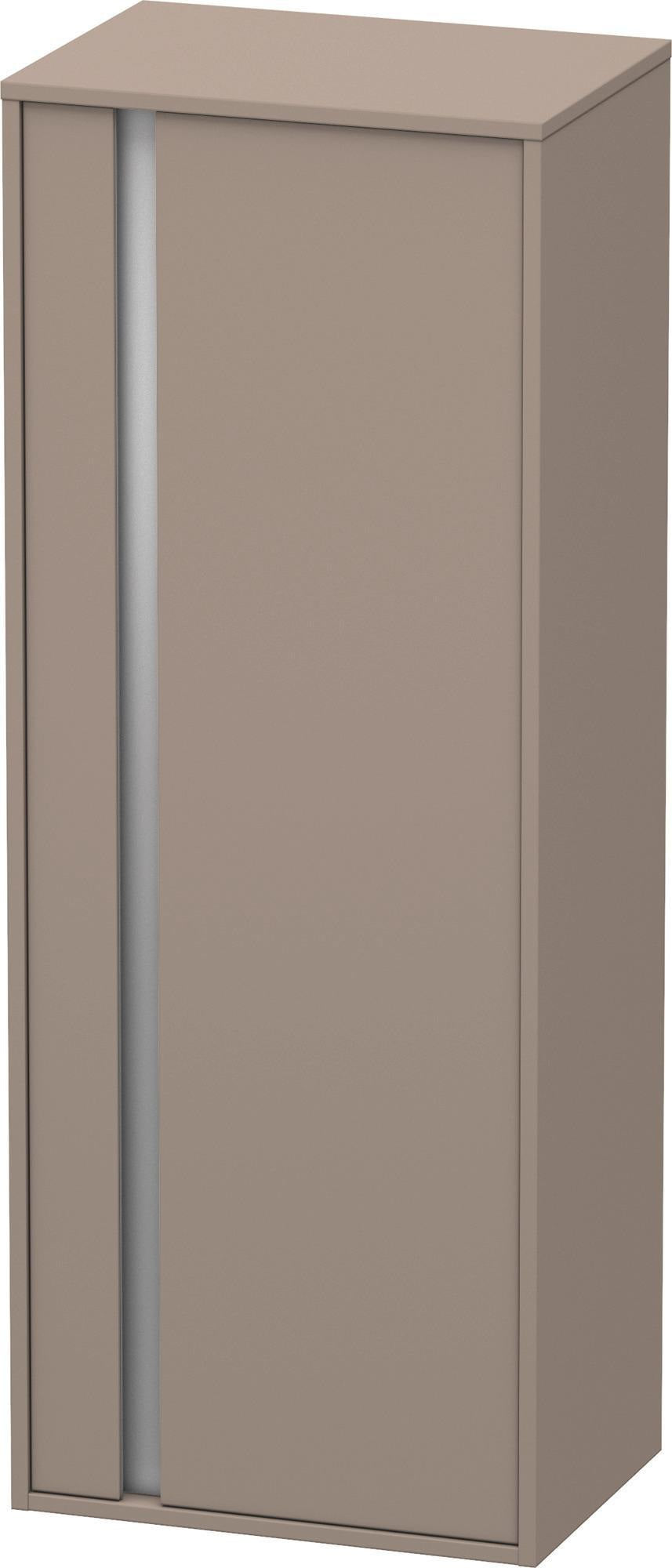 Duravit Hochschrank Ketho 360x500x1320mm, 1 Tür, Anschlag links, weiß matt – wandhängend mit Soft-Close
