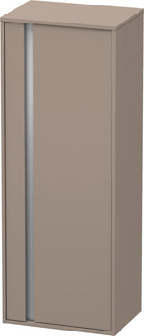 Duravit Hochschrank Ketho 360x500x1320mm, 1 Tür, Anschlag links, weiß matt – wandhängend mit Soft-Close