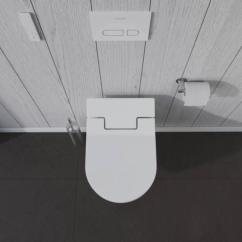 DURAVIT ME by Starck Wand-WC 570 mm spülrandlos mit WonderGliss für Dusch-WC