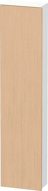 DURAVIT DuraStyle Hochschrank 400 mm betongrau matt, 1 Tür links, Soft-Close