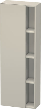 DURAVIT DuraStyle Hochschrank 1400 mm, 1 Tür links, weiß matt – wandhängend mit Soft-Close