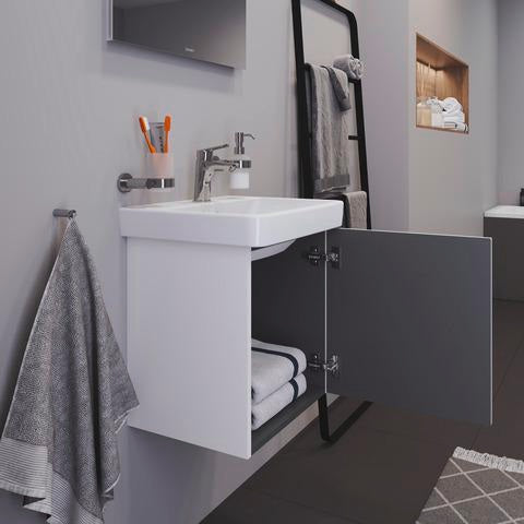 Duravit No.1 Waschtischunterbau wandhängend 440 mm, 1 Tür links, weiß matt